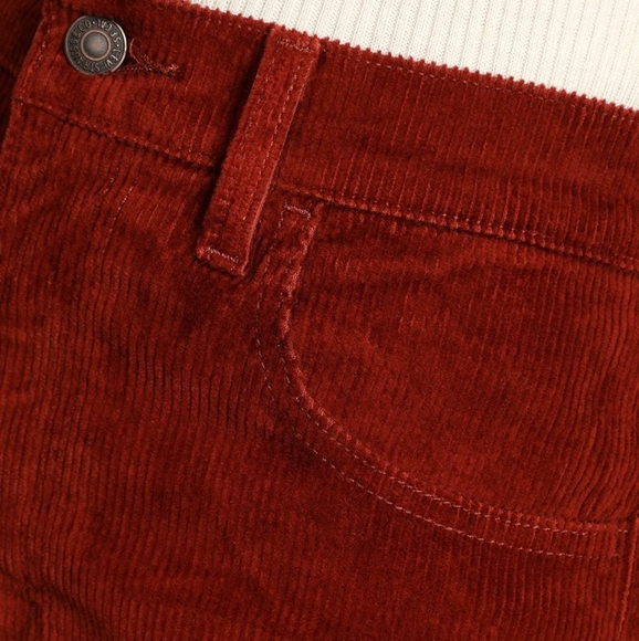 Levi's 70's High Rise Flare Corduroy Jeans Pants - Picture 6 of 14